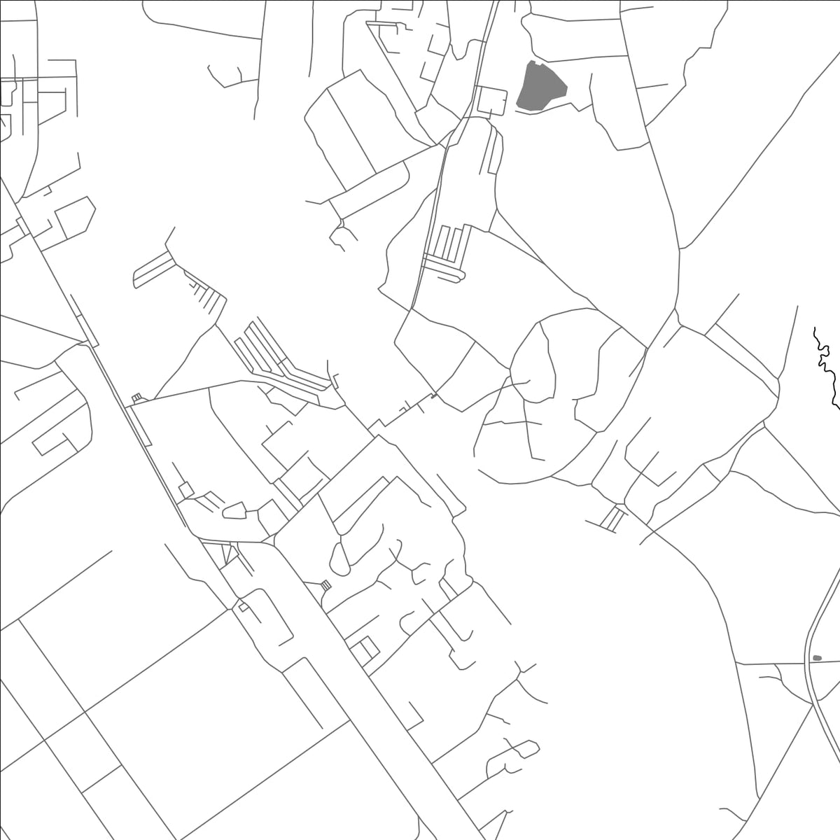 ROAD MAP OF VOSKRESENSK, RUSSIA BY MAPBAKES