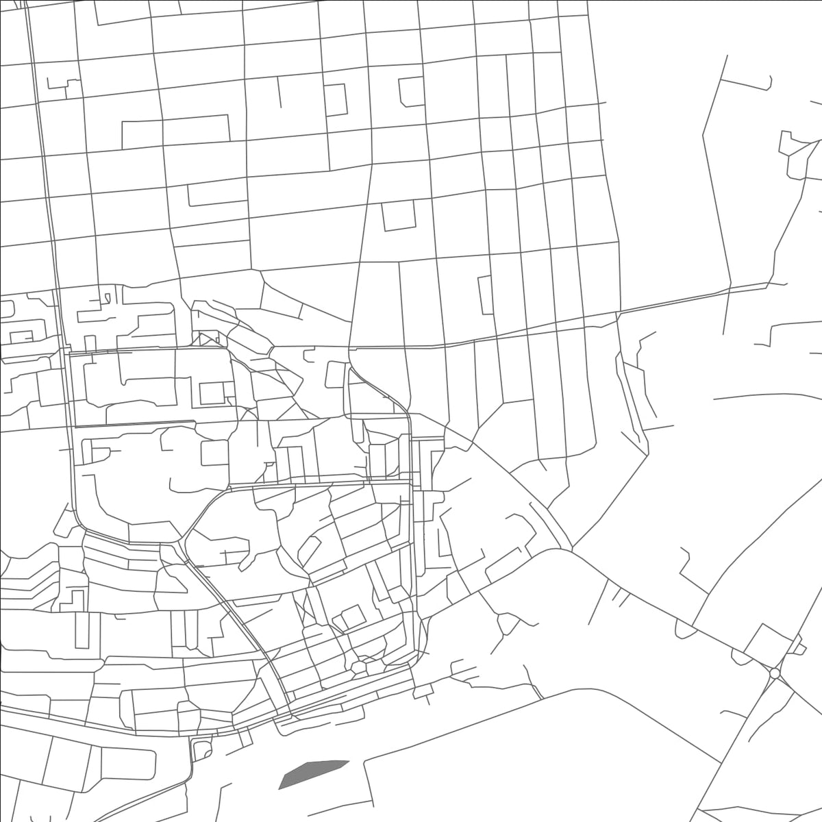 ROAD MAP OF VOTKINSK, RUSSIA BY MAPBAKES