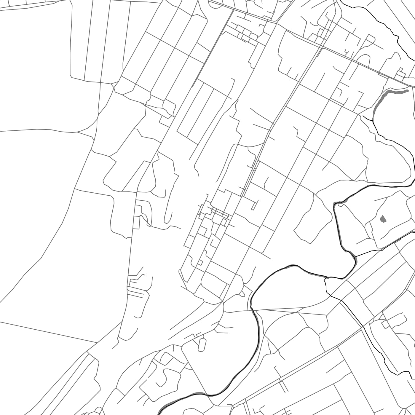 ROAD MAP OF VYATSKIYE POLYANY, RUSSIA BY MAPBAKES