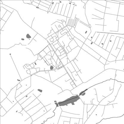 ROAD MAP OF VYSOKOVSK, RUSSIA BY MAPBAKES