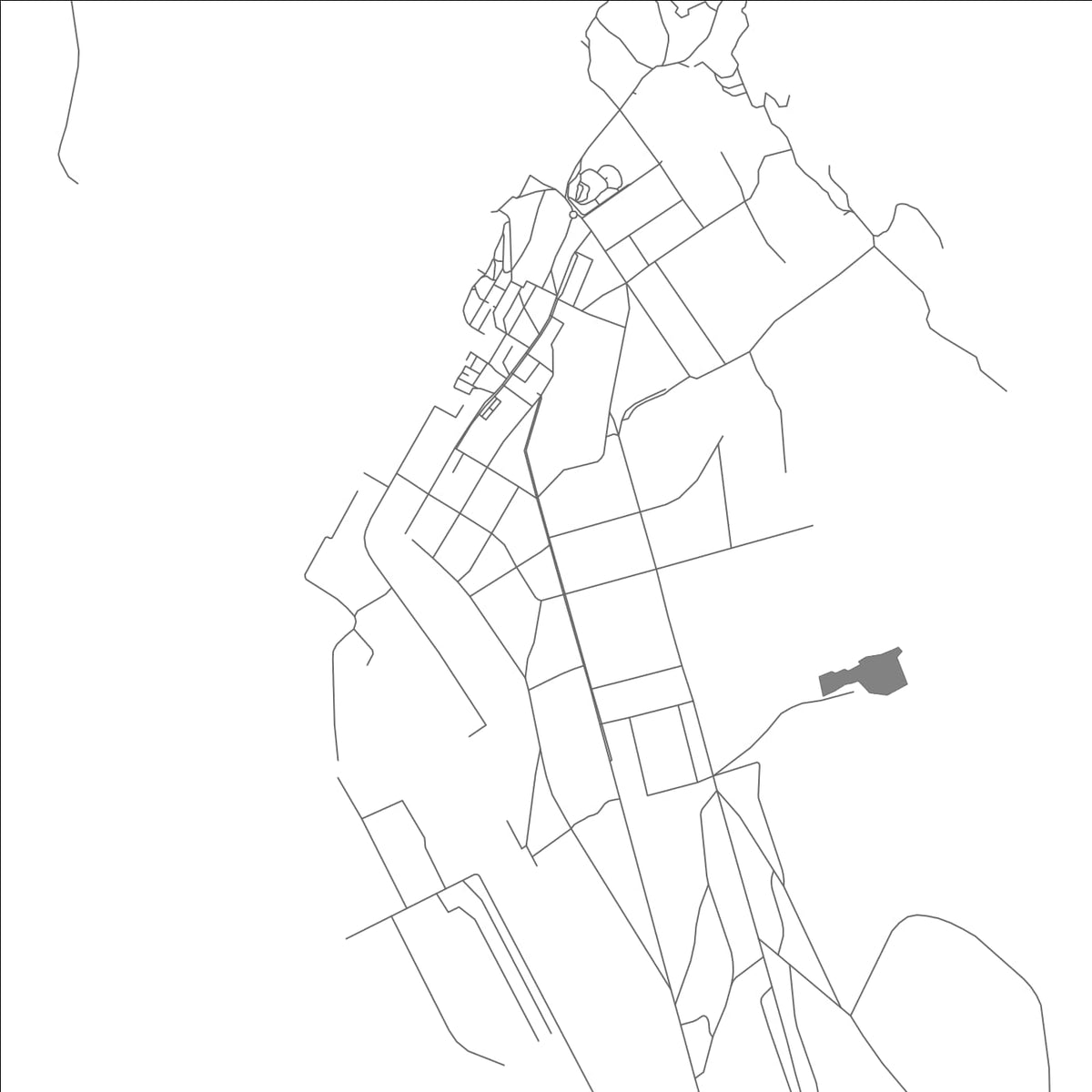 ROAD MAP OF VYSOTSK, RUSSIA BY MAPBAKES