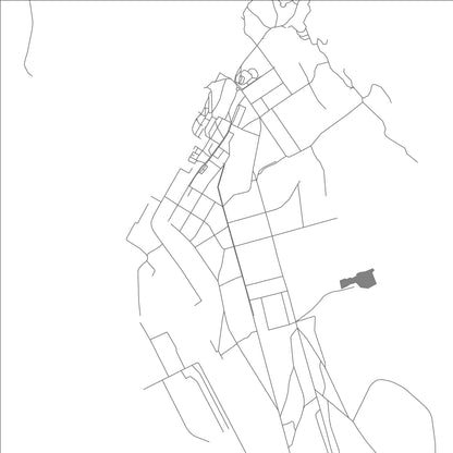 ROAD MAP OF VYSOTSK, RUSSIA BY MAPBAKES