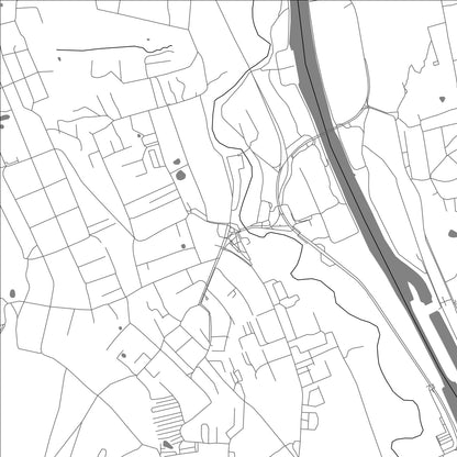 ROAD MAP OF YAKHROMA, RUSSIA BY MAPBAKES