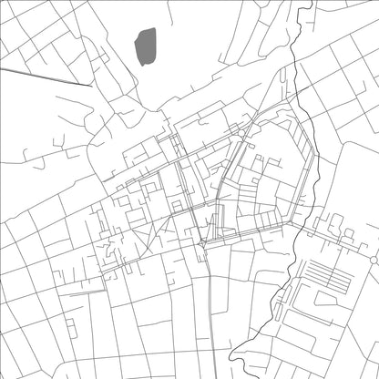 ROAD MAP OF YANAUL, RUSSIA BY MAPBAKES