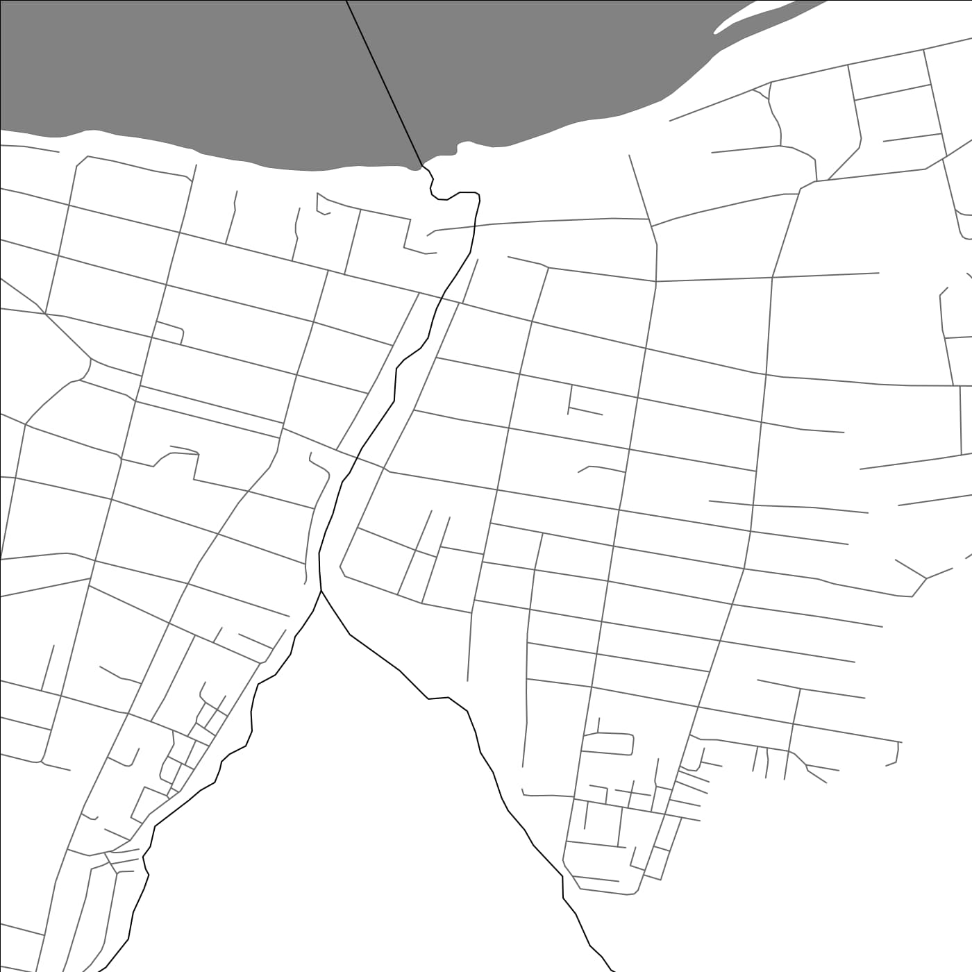 ROAD MAP OF YENISEYSK, RUSSIA BY MAPBAKES