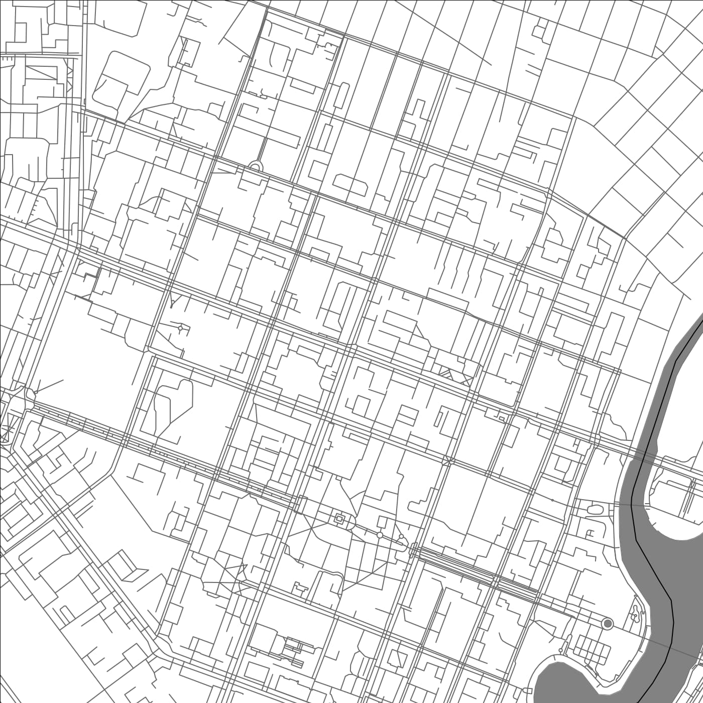 ROAD MAP OF YOSHKAR OLA, RUSSIA BY MAPBAKES