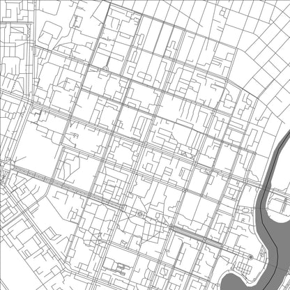 ROAD MAP OF YOSHKAR OLA, RUSSIA BY MAPBAKES