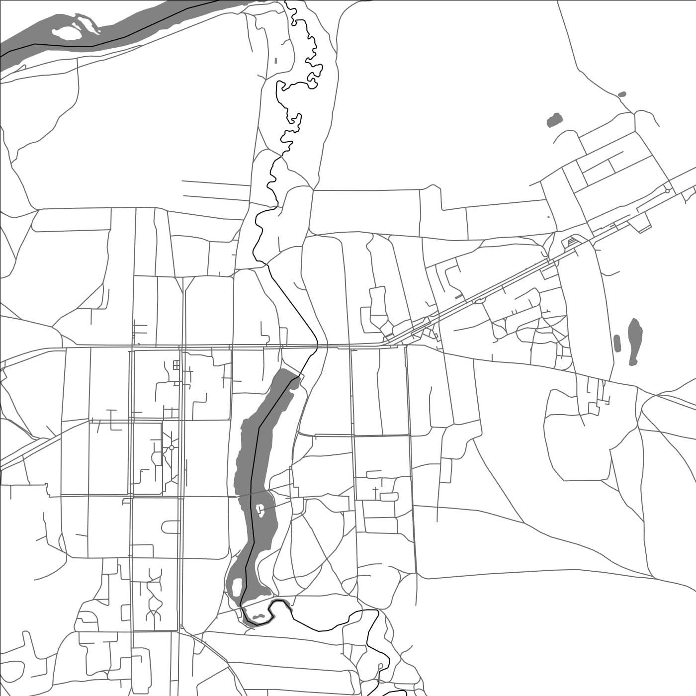 ROAD MAP OF YUKHNOV, RUSSIA BY MAPBAKES