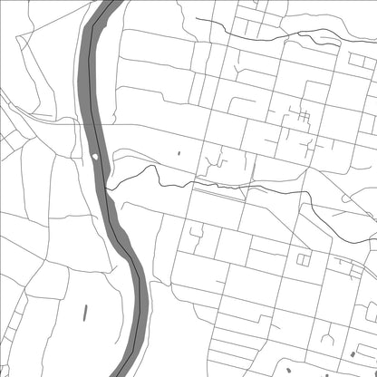 ROAD MAP OF ZADONSK, RUSSIA BY MAPBAKES