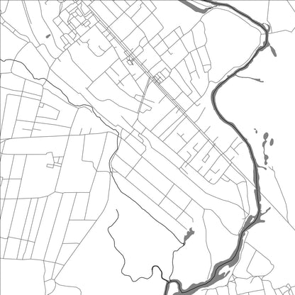 ROAD MAP OF ZHERDEVKA, RUSSIA BY MAPBAKES