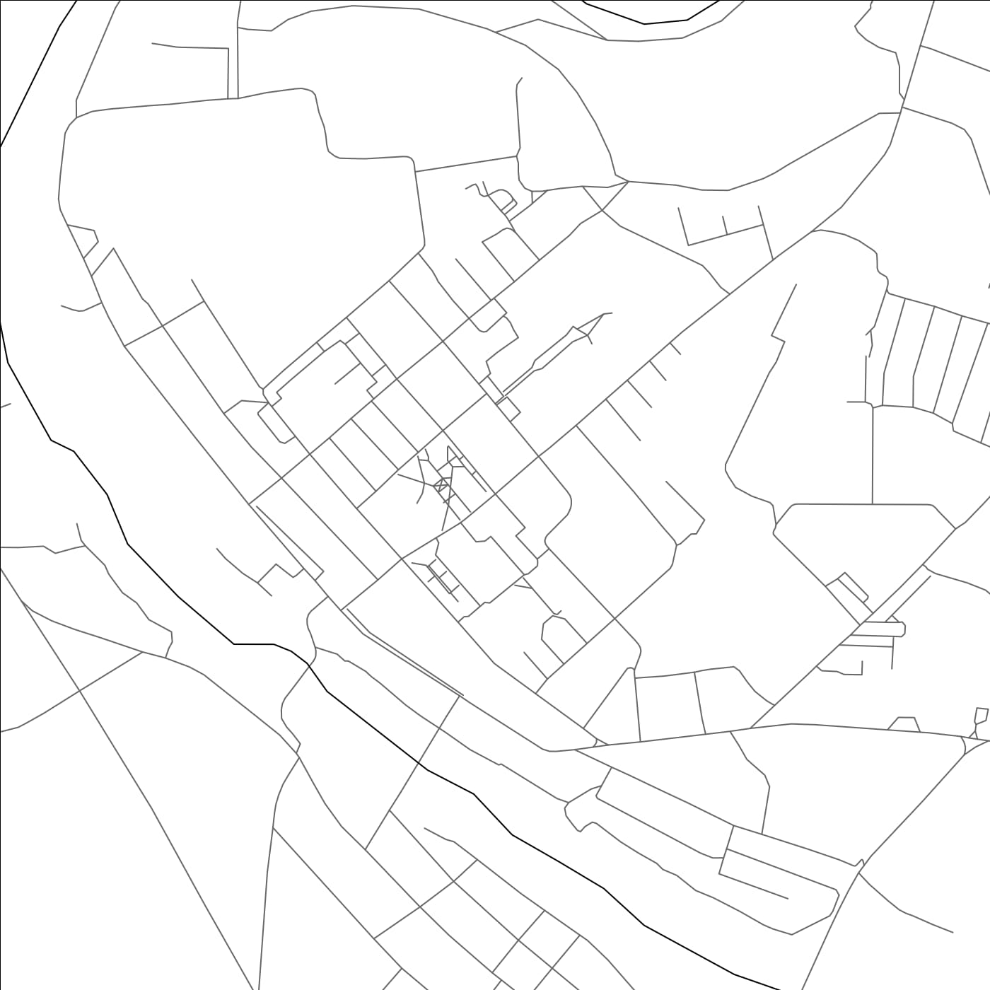 ROAD MAP OF ZHIRNOVSK, RUSSIA BY MAPBAKES