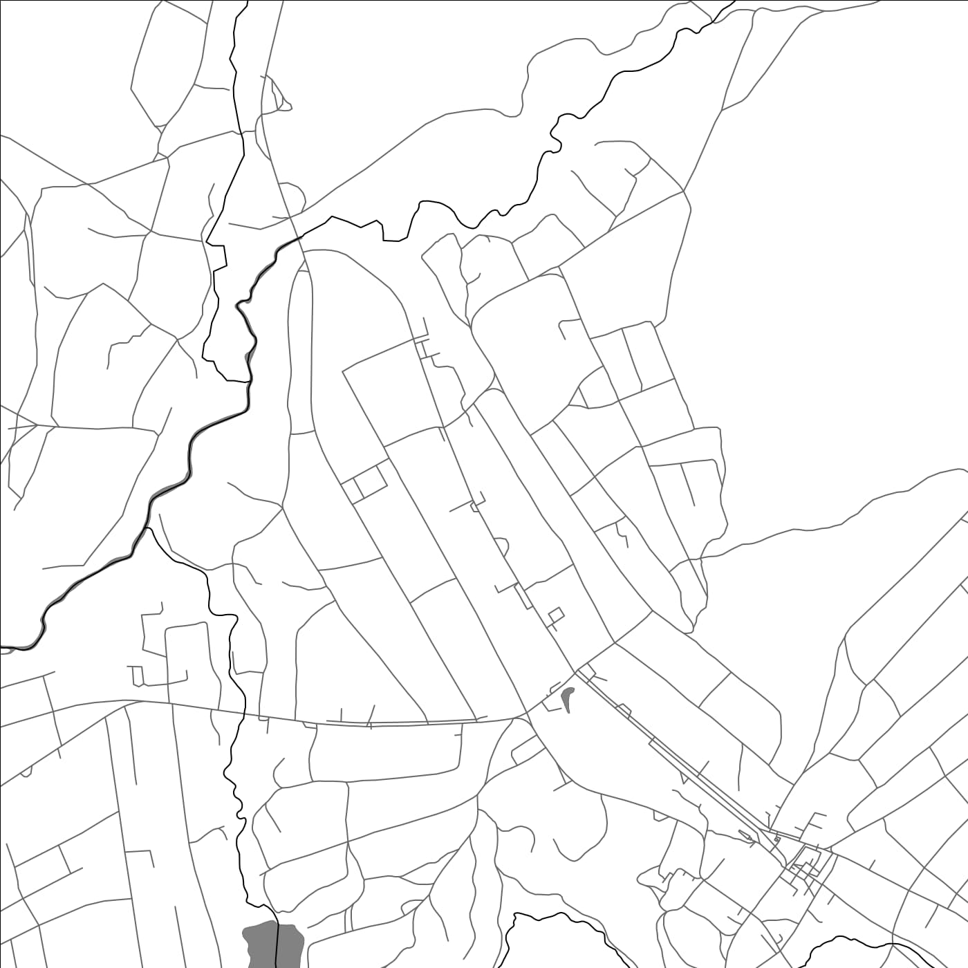 ROAD MAP OF ZMEINOGORSK, RUSSIA BY MAPBAKES