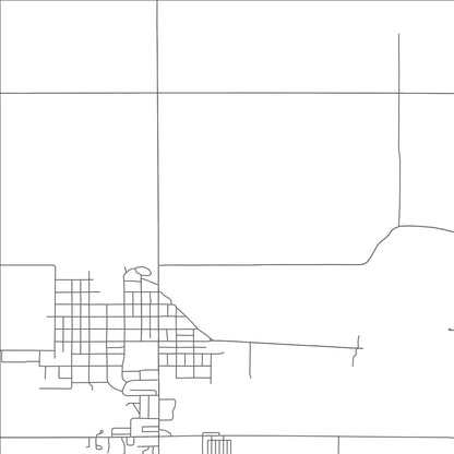 ROAD MAP OF CLEAR LAKE, SOUTH DAKOTA BY MAPBAKES