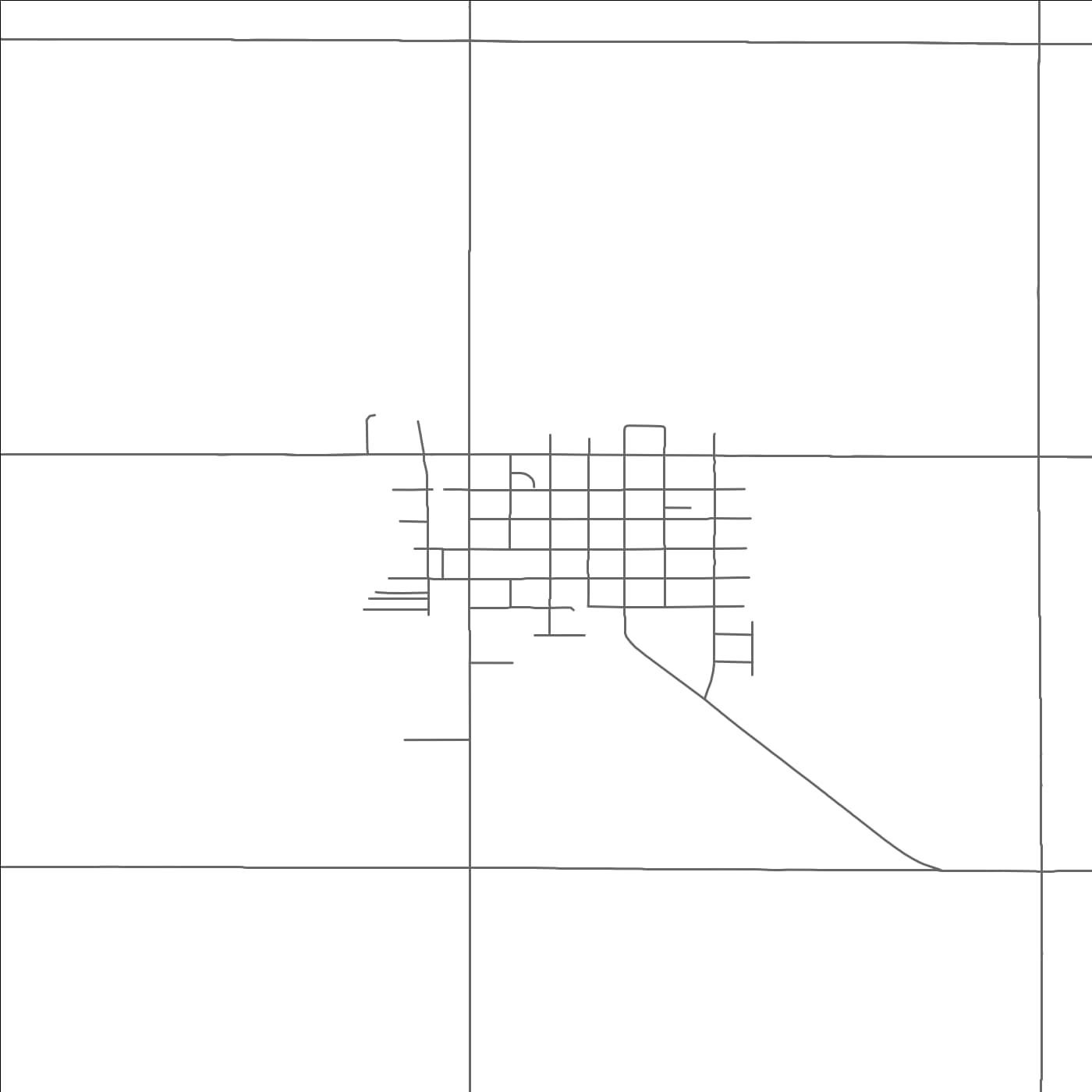 ROAD MAP OF COLTON, SOUTH DAKOTA BY MAPBAKES