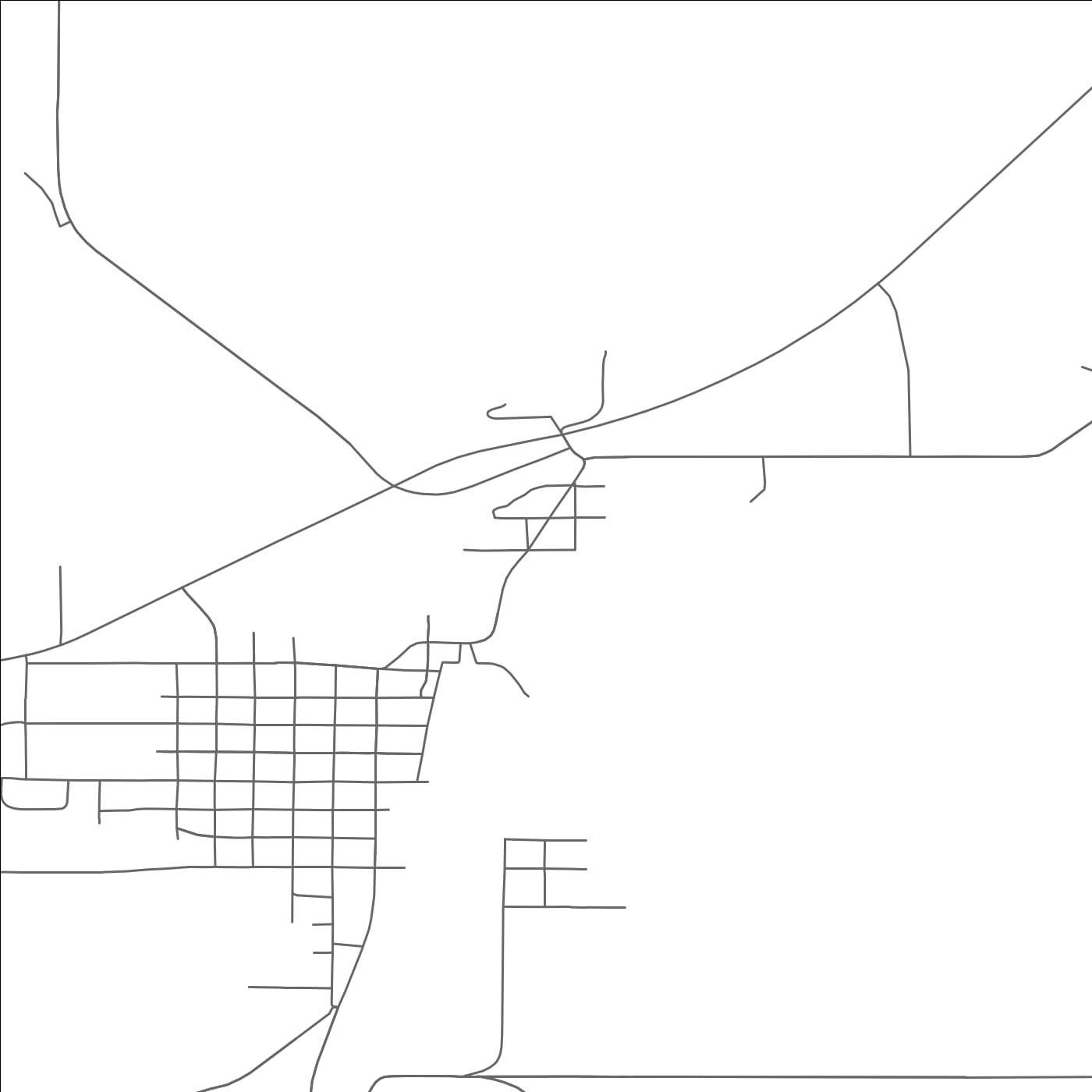 ROAD MAP OF DUDLEY, SOUTH DAKOTA BY MAPBAKES