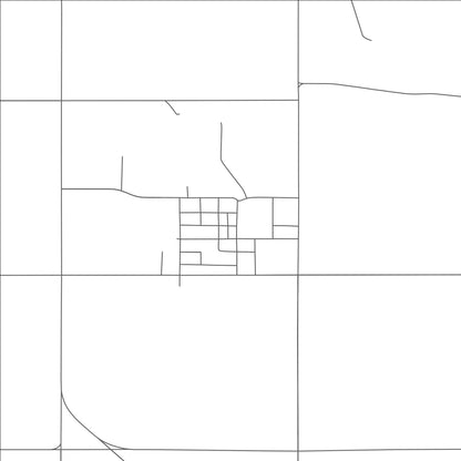 ROAD MAP OF FAIRFAX, SOUTH DAKOTA BY MAPBAKES