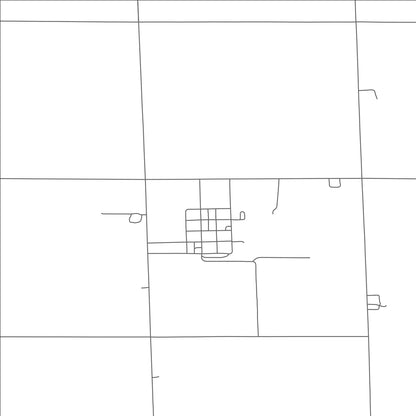 ROAD MAP OF FULTON, SOUTH DAKOTA BY MAPBAKES