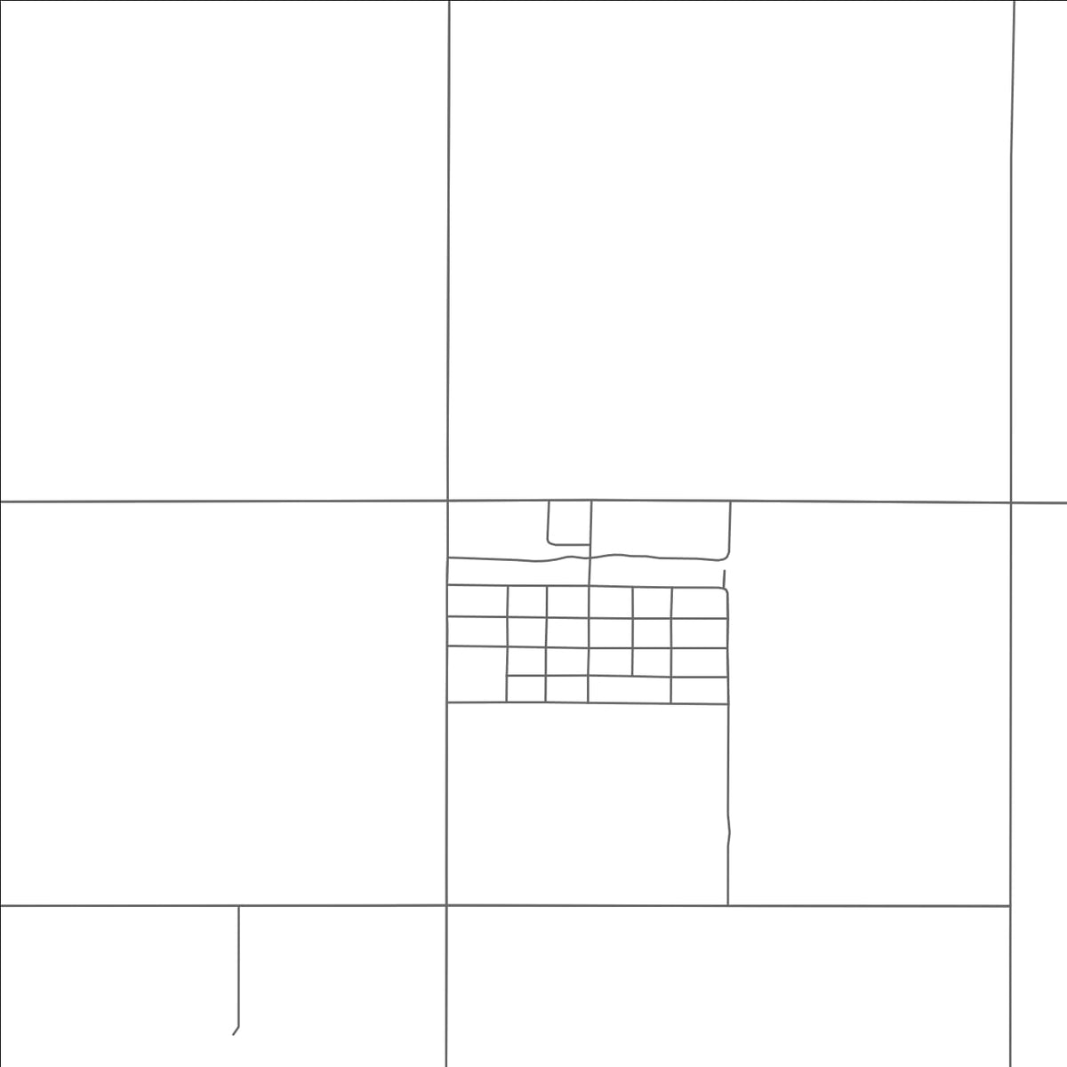 ROAD MAP OF HARROLD, SOUTH DAKOTA BY MAPBAKES