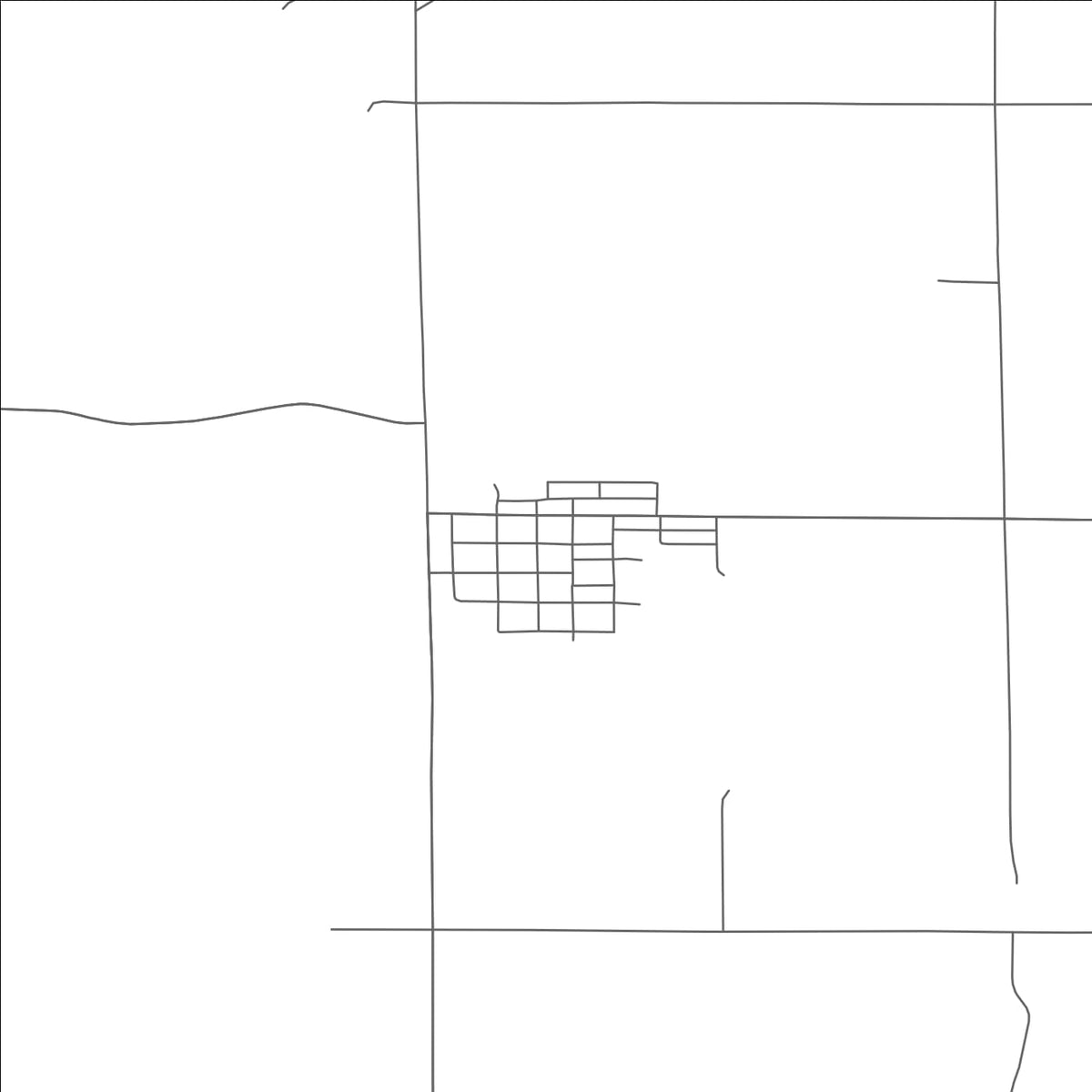 ROAD MAP OF HAYTI, SOUTH DAKOTA BY MAPBAKES