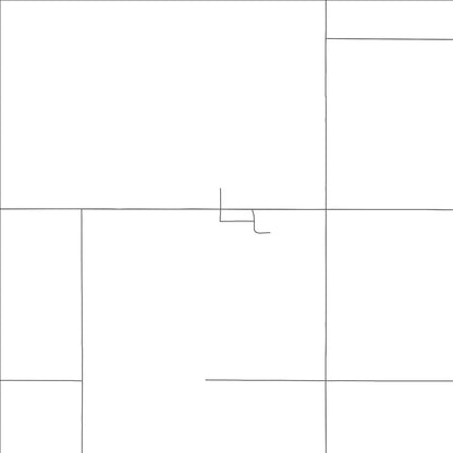 ROAD MAP OF HILLSVIEW, SOUTH DAKOTA BY MAPBAKES