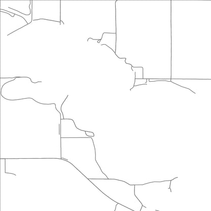 ROAD MAP OF LAKE MADISON, SOUTH DAKOTA BY MAPBAKES