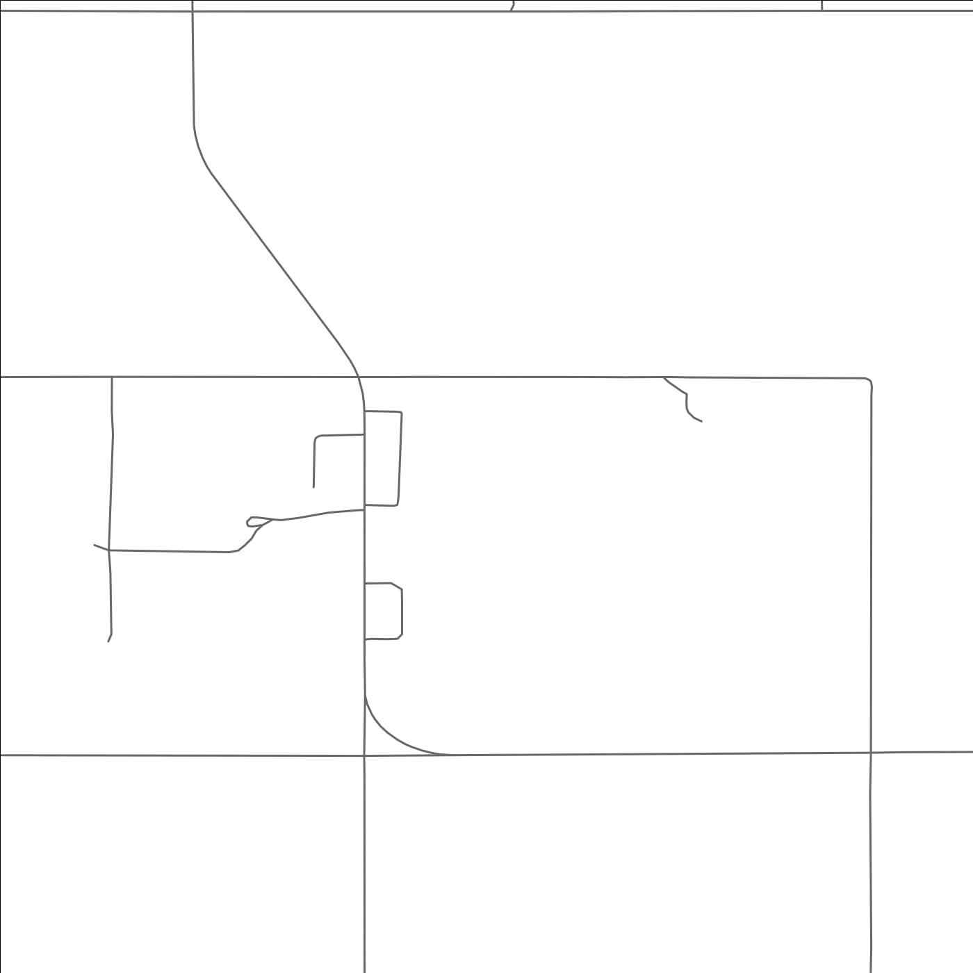 ROAD MAP OF NORRIS, SOUTH DAKOTA BY MAPBAKES