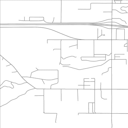 ROAD MAP OF NORTH SPEARFISH, SOUTH DAKOTA BY MAPBAKES