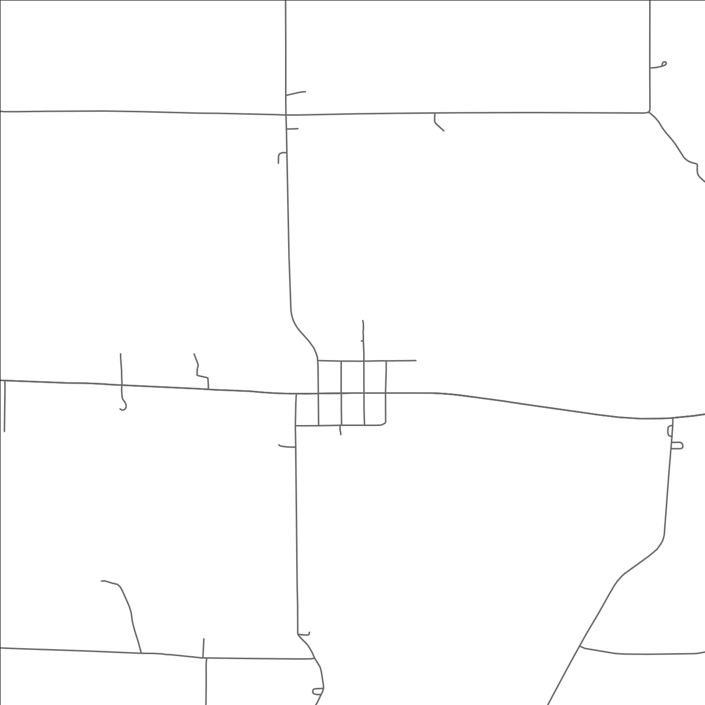 ROAD MAP OF OLIVET, SOUTH DAKOTA BY MAPBAKES