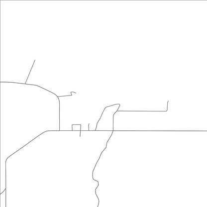 ROAD MAP OF ORAL, SOUTH DAKOTA BY MAPBAKES