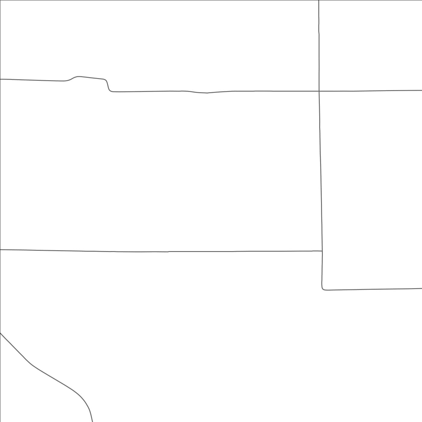 ROAD MAP OF ORLAND COLONY, SOUTH DAKOTA BY MAPBAKES