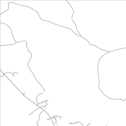 ROAD MAP OF PORCUPINE, SOUTH DAKOTA BY MAPBAKES