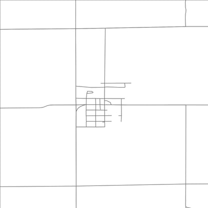 ROAD MAP OF REE HEIGHTS, SOUTH DAKOTA BY MAPBAKES