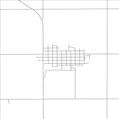 ROAD MAP OF SELBY, SOUTH DAKOTA BY MAPBAKES