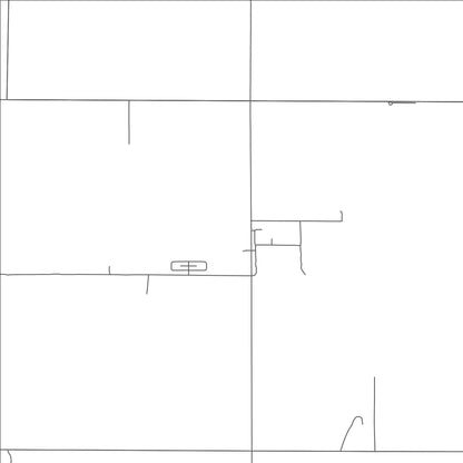 ROAD MAP OF SHAMROCK COLONY, SOUTH DAKOTA BY MAPBAKES