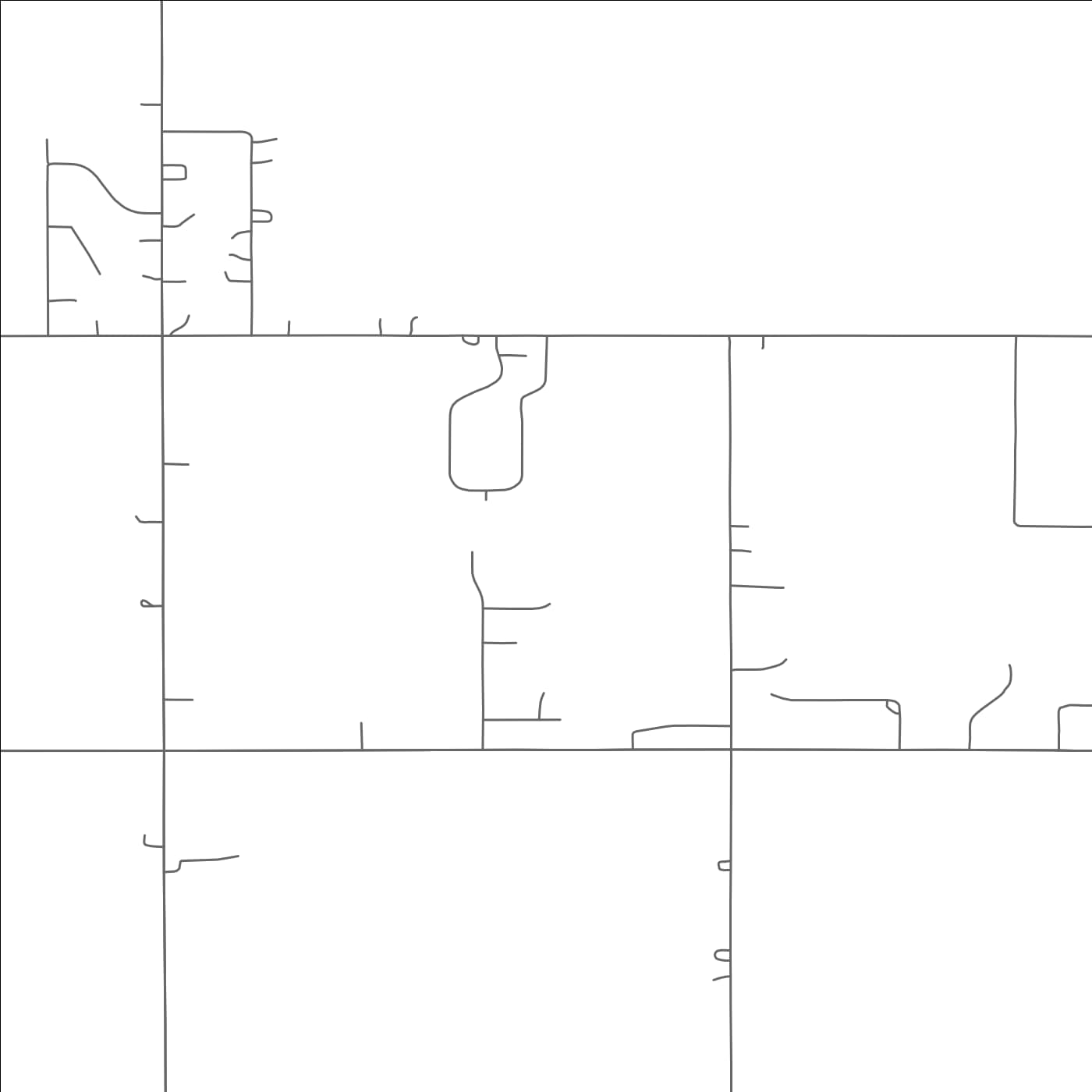 ROAD MAP OF SHINDLER, SOUTH DAKOTA BY MAPBAKES