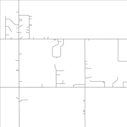 ROAD MAP OF SHINDLER, SOUTH DAKOTA BY MAPBAKES