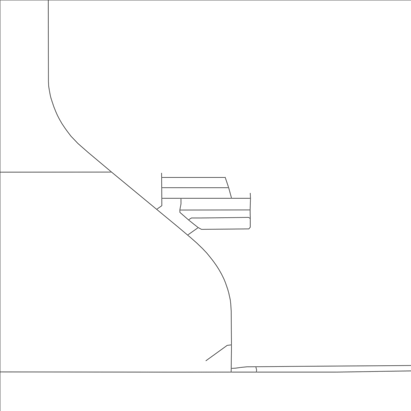 ROAD MAP OF SICANGU VILLAGE, SOUTH DAKOTA BY MAPBAKES