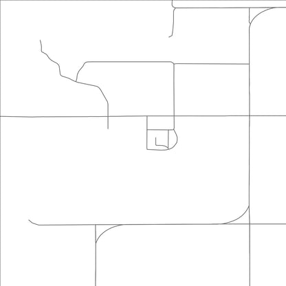 ROAD MAP OF SPRING CREEK COLONY, SOUTH DAKOTA BY MAPBAKES