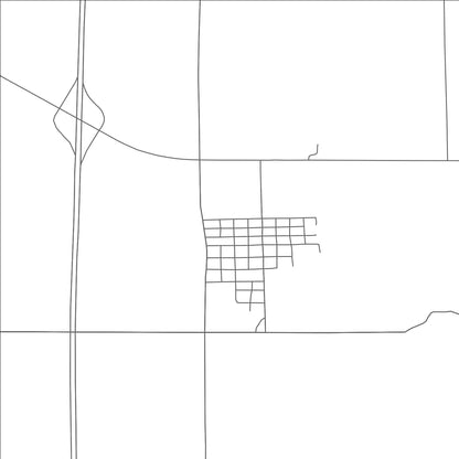 ROAD MAP OF SUMMIT, SOUTH DAKOTA BY MAPBAKES