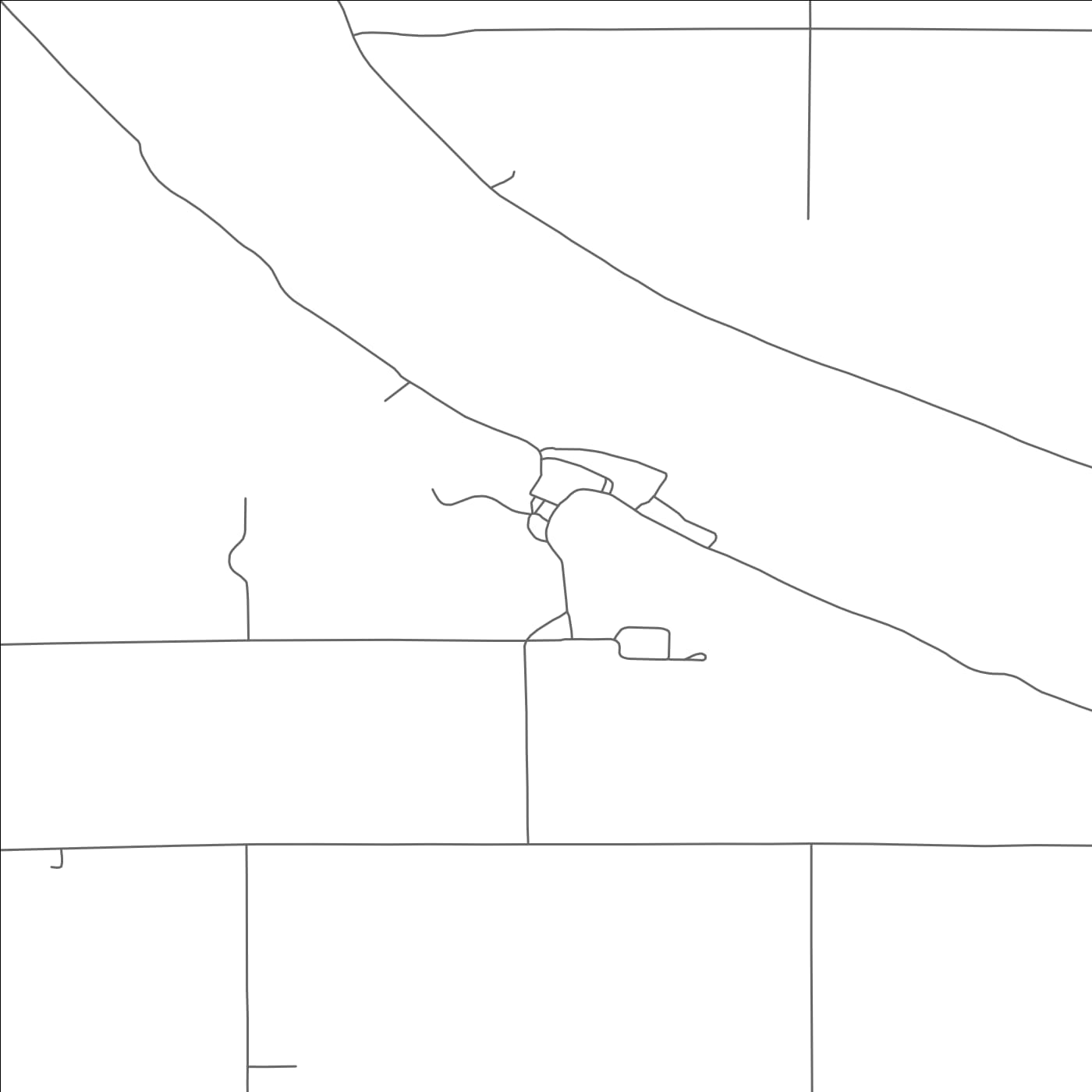 ROAD MAP OF TSCHETTER COLONY, SOUTH DAKOTA BY MAPBAKES