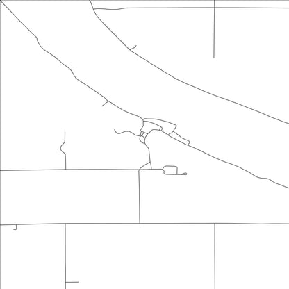 ROAD MAP OF TSCHETTER COLONY, SOUTH DAKOTA BY MAPBAKES