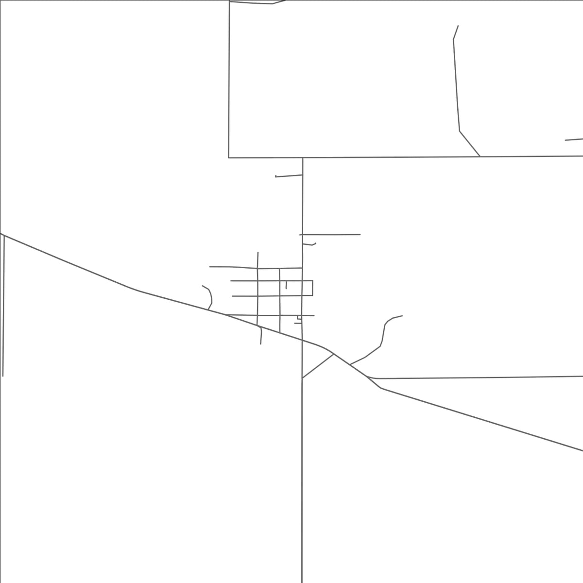 ROAD MAP OF VOLIN, SOUTH DAKOTA BY MAPBAKES