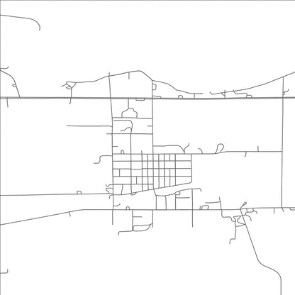 ROAD MAP OF WAUBAY, SOUTH DAKOTA BY MAPBAKES