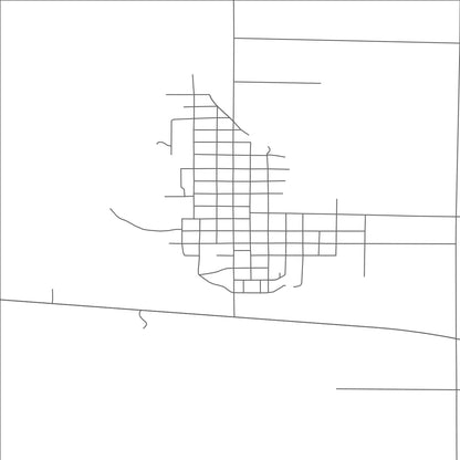 ROAD MAP OF WESSINGTON SPRINGS, SOUTH DAKOTA BY MAPBAKES