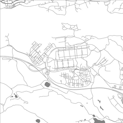 ROAD MAP OF FISKSATRA, SWEDEN BY MAPBAKES