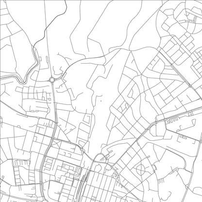 ROAD MAP OF HASSLEHOLM, SWEDEN BY MAPBAKES