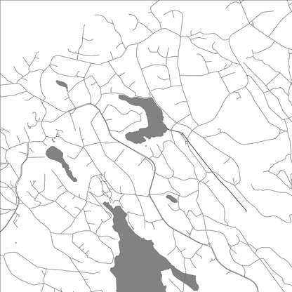 ROAD MAP OF KUMMELNAS, SWEDEN BY MAPBAKES