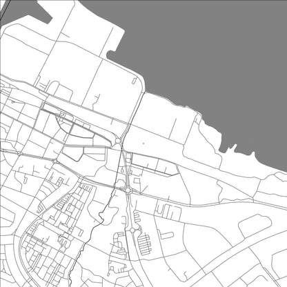 ROAD MAP OF LIDKOPING, SWEDEN BY MAPBAKES