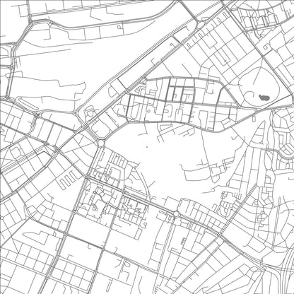 ROAD MAP OF MALMO, SWEDEN BY MAPBAKES