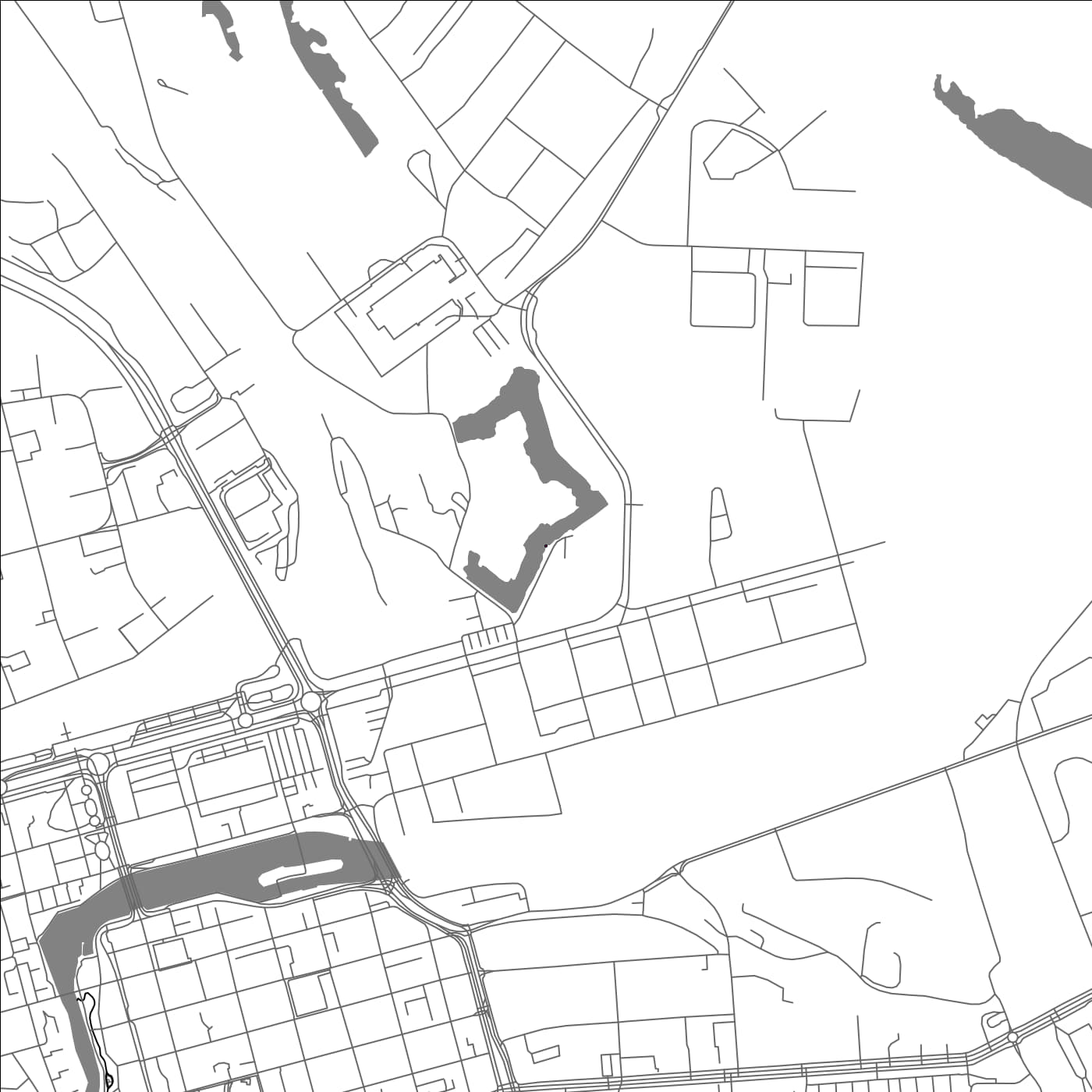 ROAD MAP OF NORRKOPING, SWEDEN BY MAPBAKES